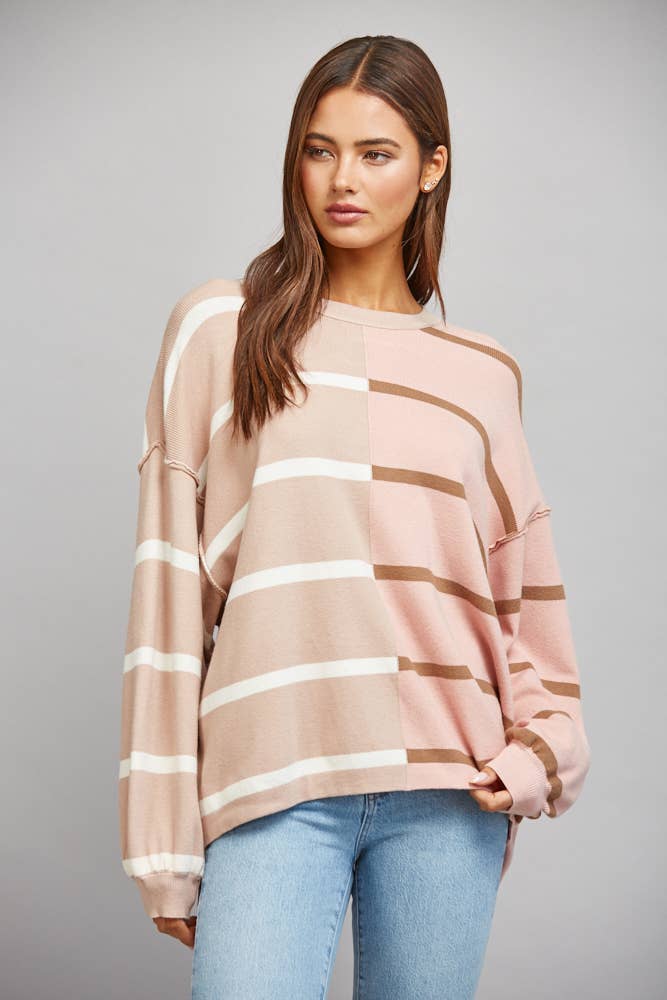 The Bea Block Knit | Fate