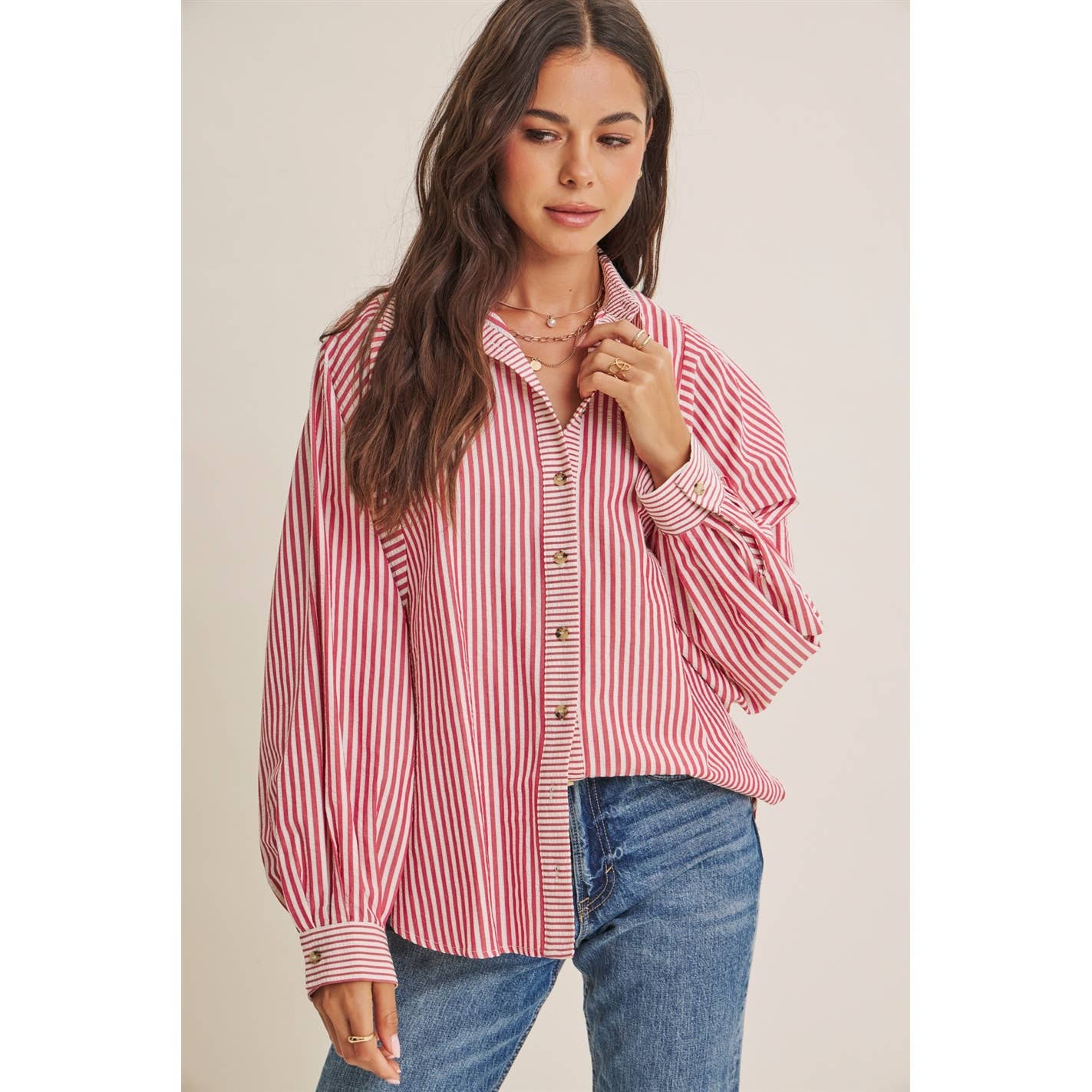 The Cafe Button Down | In February