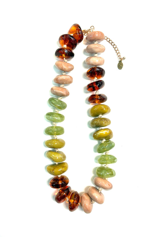 Wyatt Necklace- Olive