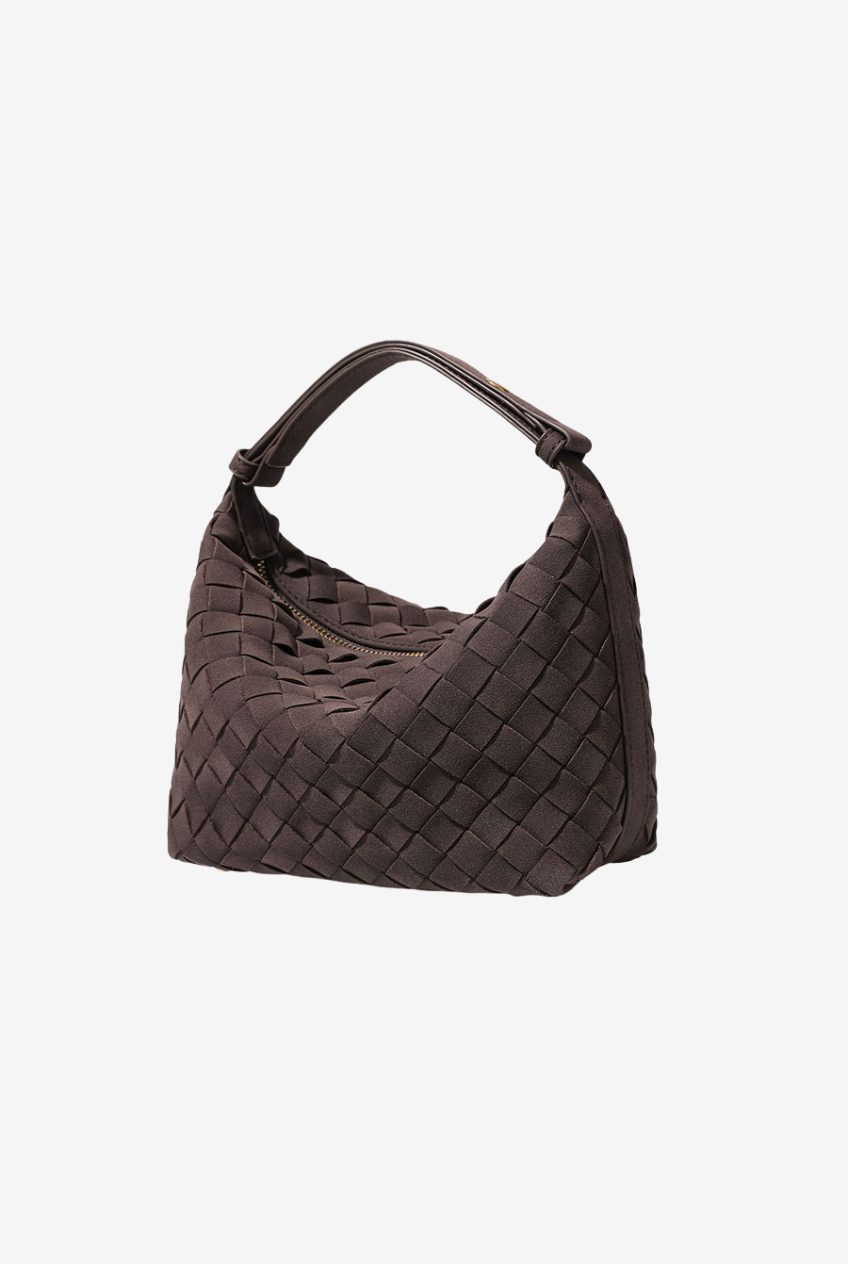 Woven Suede Bag | 3 Colors