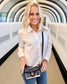 Anna Clear Bag Navy