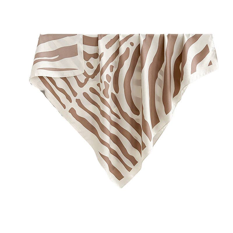 Retro Stripe Print  Scarf (3 Colors)