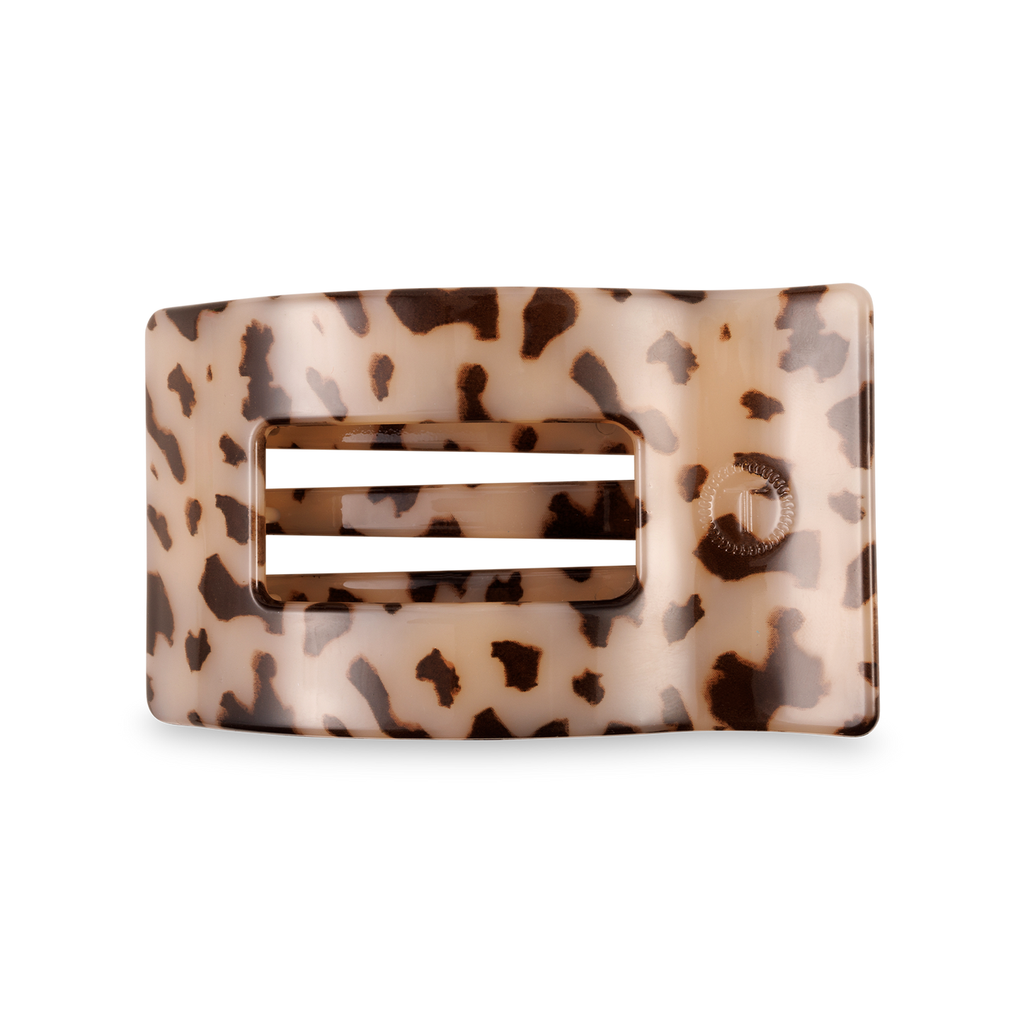 Blonde Tortoise | Medium | Flat Rectangle Hair Clip