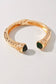 Hammered Hinge Bangle Bracelet